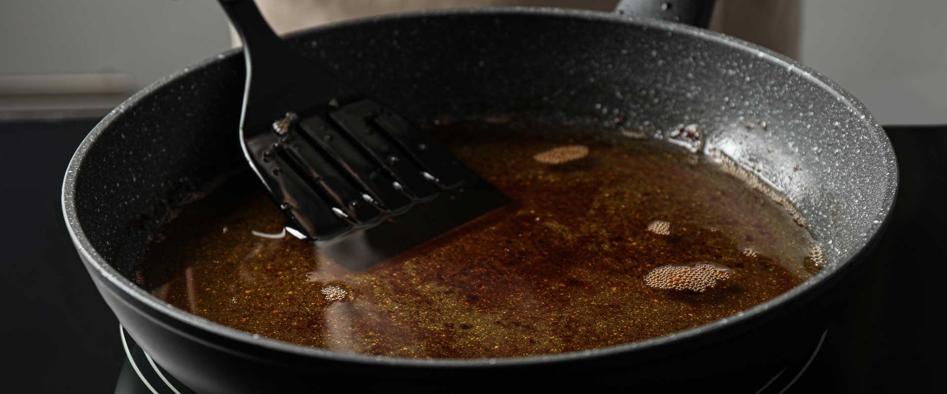 Used cooking oil for biofuel. 